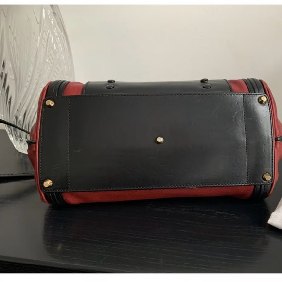 Chloe authentic Black and dark red “Alice” model bag in perfect condition - Picture 7 of 8
